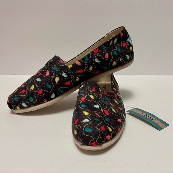 Toms Women Belmont Forged Iron Tree Lights Print - Picture 1 of 12